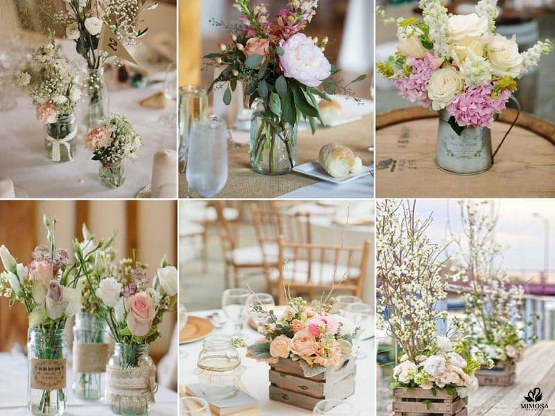 ý nghĩa của hoa để bàn ngày cưới