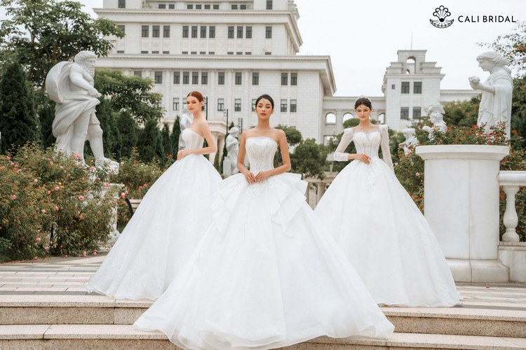 Kinh nghiệm khi thuê váy cưới đẹp Hà Nội - Bella Bridal