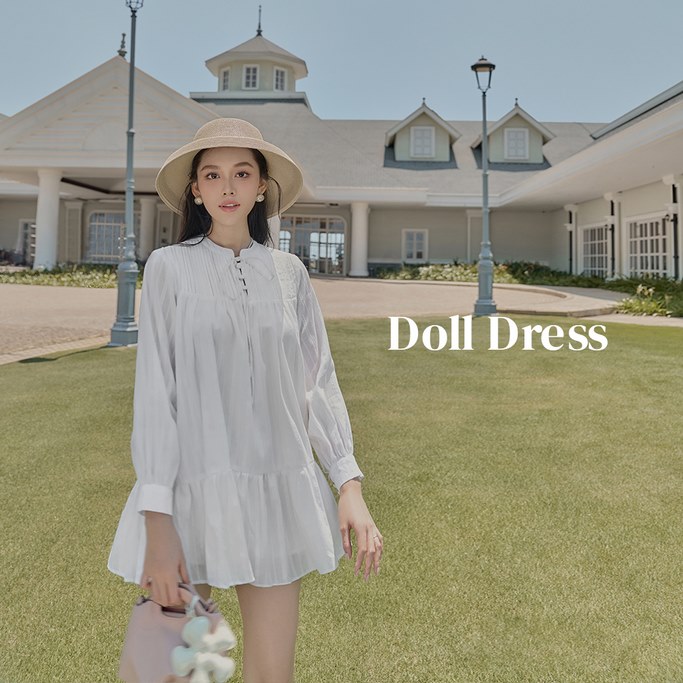 Đầm babydoll 2 dây buộc nơ kiểu dáng hàn quốc,váy maxi đi biển dáng dài  duyên dáng V133 SUTANO | Shopee Việt Nam